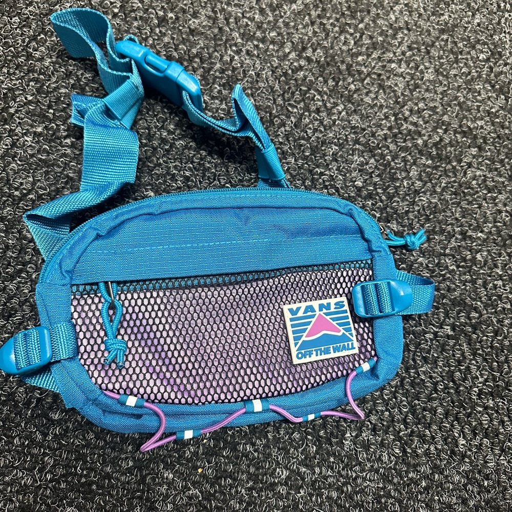 Vans Teal and Lavender Crossbody Bag | NWT